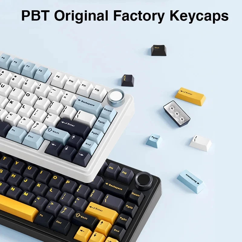 AetherKeys- F75 2.4G Wireless Mechanical Keyboard RGB Customized 75% Layout OEM Profile Gasket Structure